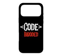 Programmer Developer - Code Tag Blooded - Coding Coder Case for iPhone 17 Pro Max