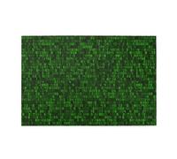 Programmer Green Decimal Computer Code, 1000 Pieces Jigsaw Puzzles, Wooden Jigsaw Family Game Wall Decor for Adults Teens