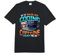 Programmer Humor Involves Coding and Caffeine Programming Comfort Colors Adult Heavyweight T-Shirt