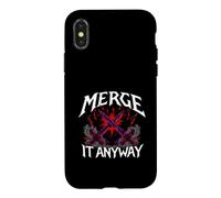 Programmer Humor Merge It Anyway Developer Case for iPhone X/XS