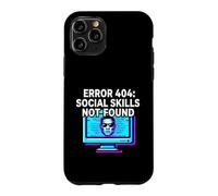 Programmer Introvert Error 404 Social Skills Not Found Case for iPhone 11 Pro