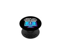 Programmer Introvert Error 404 Social Skills Not Found PopSockets Adhesive PopGrip