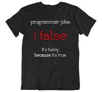 Programmer Joke Funny Tshirt T-Shirt Tee Gift Programming Computer Language Cool Vintage Mens Tees Shirt Black L