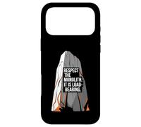 Programmer Monolith Architecture Load Bearing Legacy Code Case for iPhone 17 Pro Max