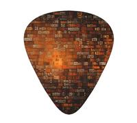 Programmer Programming Code 12 Pack Guitar Plectrums With Storage Case, 0.46/0.71/0.96mm, Including Thin, Medium Thick Guitar Plectrums For Electric Guitars Bass Ukulele