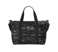 (Programmer Programming Code) Large Travel Duffel Bag Foldable Lightweight Weekender Bags, Carry On Overnight Tote Bags, Gym Duffel Bags Hospital Bags Yoga Bags for Women Men