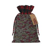 Programmer Programming Code Print Personalized Christmas Drawstring Gift Bags,Packaging And Storage Bags,Snack Bags