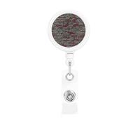 Programmer Programming Code Print Retractable Badge Holder with Clip Name Card Holders for Office Worker Doctor Nurse
