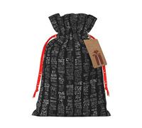 Programmer Programming Code -Print Reusable Burlap Pouches Drawstring Bags, Rustic Wedding Christmas Party Favors Bulk Packaging.