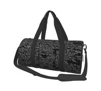 Programmer Programming Code Print Travel Duffel Bag, Foldable Gym Bag Overnight Weekend Bags for Women, Large Holdall Bag Cabin Bag for Sports and Travel