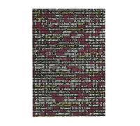 Programmer Programming Code Printed Wooden Puzzle 300 Piece, Cute Puzzle Game in Plastic Box for Family Entertainment and Brain Training Gifts