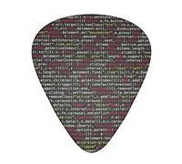 Programmer Programming Code The 12 piece guitar pick pack is suitable for various electric guitars, acoustic guitars and bass guitars