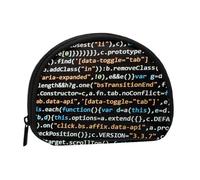 Programmer Programming Code, Women's Storage Bag Shell Makeup Bag Small Coin Purse Shell Change Pouch