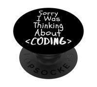 Programmer Programming Coding Software Developer Sayings PopSockets Adhesive PopGrip