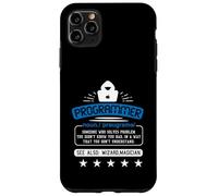 Programmer Wizard Magician Solving Problems Case for iPhone 11 Pro Max