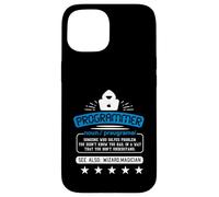 Programmer Wizard Magician Solving Problems Case for iPhone 15