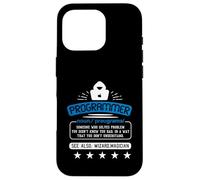 Programmer Wizard Magician Solving Problems Case for iPhone 16 Pro