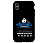 Programmer Wizard Magician Solving Problems Case for iPhone X/XS