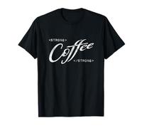 Programmers Coding Strong Bold Coffee-Lover Nerd T-Shirt