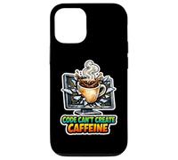 Programmer's Fuel: Code Can't Create Caffeine Case for iPhone 12/12 Pro