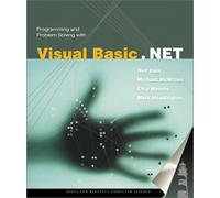 Programming and Problem Solving with Visual Basic .NET