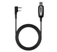 Programming Cable for Baofeng, 2 Pin Walkie USB Program Cable Compatible with Baofeng UV-5R GT-5R BF-888S Quan-sheng JUCJET Kenwood HYT