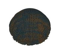 Programming Code 1 Reusable Shower Cap For Women, Double Waterproof Layers Shower Cap, Hair Care Essential