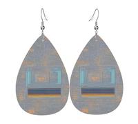 Programming Code Print Earrings Teardrop Women Fashion Jewelry Gift For Valentine'S Holiday Decor Travel