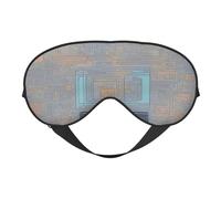 Programming Code Print Silk Sleep Eye Mask Soft Eye Cover with Adjustable Strap Comfortable for Travel Office Nap