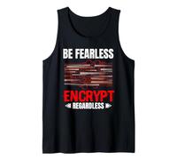 Programming Hacking Encrypt IT Tech IT Technician Hacker Tank Top