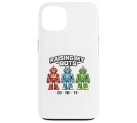 Programming Humor, Binary Code Joke Robot Coding Tech Parent Case for iPhone 13