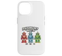 Programming Humor, Binary Code Joke Robot Coding Tech Parent Case for iPhone 14