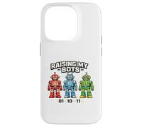 Programming Humor, Binary Code Joke Robot Coding Tech Parent Case for iPhone 14 Pro