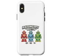 Programming Humor, Binary Code Joke Robot Coding Tech Parent Case for iPhone X/XS