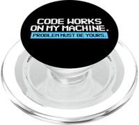 Programming Humor for Geeky Software Engineer PopSockets PopGrip for MagSafe