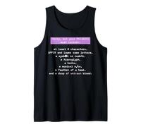 Programming Information Technology Coding Software Engineer Tank Top