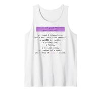 Programming Information Technology Coding Software Engineer Tank Top