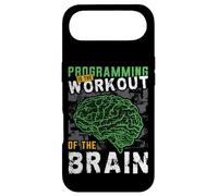 Programming Is The Workout Of The Brain Coding Progammer Case for iPhone Air