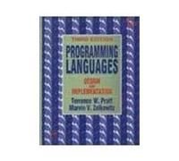 Programming Languages: Design and Implementation (International Edition)