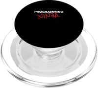 Programming Ninja Fun Programmer PopSockets PopGrip for MagSafe