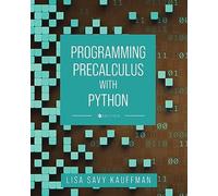 Programming Precalculus with Python