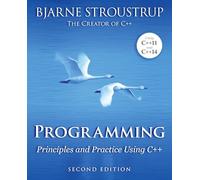 Programming: Principles and Practice Using C++ – Addison Wesley