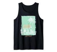 Progreso Mexico Souvenir Yucatan Cruise Port Vintage Art Tank Top