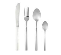 Progress 16 Piece Cutlery Set, Washington Stainless Steel Flatware Set for 4 People, Knife & Fork Silverware, Dishwasher Safe Knives Forks Spoons, Mirror Polish Finish, Home & Restaurant