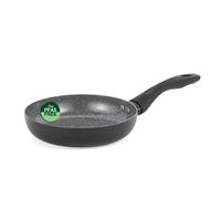 PROGRESS BW12901EU7 Marble Ceramic 20 cm Frying Pan - Non-Stick Omelette/Egg Pan with Metallic Marble Ceramic Coating, Induction Hob Suitable, Lightweight Pressed Aluminium Cookware, PFAS-Free