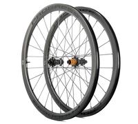 Progress Aero isc Tubeless Road Wheel Set Silver 12 x 100/12 x 142 mm / Campagnolo N3W 12 x 100/12 x 142 mm Black