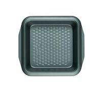 PROGRESS BW09821G2EU7 Square Baking Pan, Non-Stick Carbon Steel Oven Tray, Shimmer Collection, Textured Base for Even Cooking, Brownie Tin, Bake & Roast Vegetables, Cakes, Traybakes, 27 cm, Green