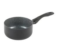 Progress BW12910EU7 Marble Ceramic 16 cm Saucepan - Non-Stick Cooking Pot with Metallic Marble Ceramic Coating, 1.4L Capacity, Induction Hob Suitable, Pressed Aluminium Cookware, PFAS-Free