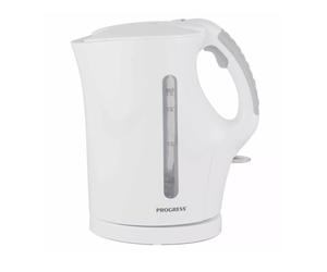 Progress Cordless Jug Kettle Electric 1.7L Soft Easy Grip Handle 2200W White