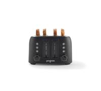 Progress Echo 4 Slice Toaster - 1600W, 6 Browning Levels, Defrost, Reheat, Cancel Functions, Removable Crumb Tray, Self-Centring Function, Matching Set, Coordinate, Compact, Easy Clean, Modern Kitchen